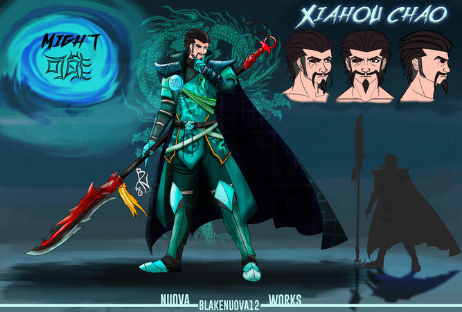 Xiahou Chao Character Design