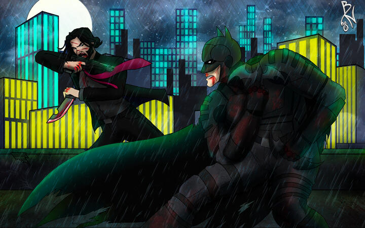 John Wick Vs Batman